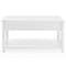 Alaterre Furniture Coventry 36"W Wood Coffee Table with 1-Drawer ANCT13WH - alternate 2